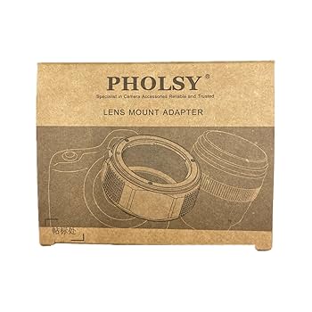 Amazon.com : PHOLSY Lens Mount Adapter Compatible with